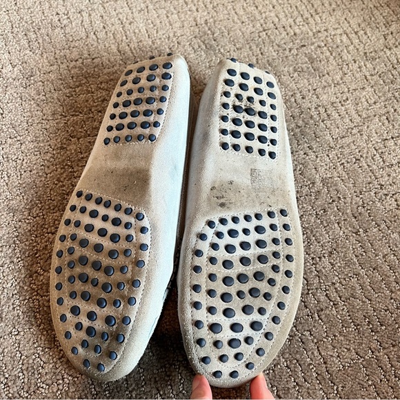 Used Italian Mario Vittamdi Blue Suede Loafers! Size 40 - Picture 6 of 10